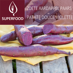 Zoete aardappel paars